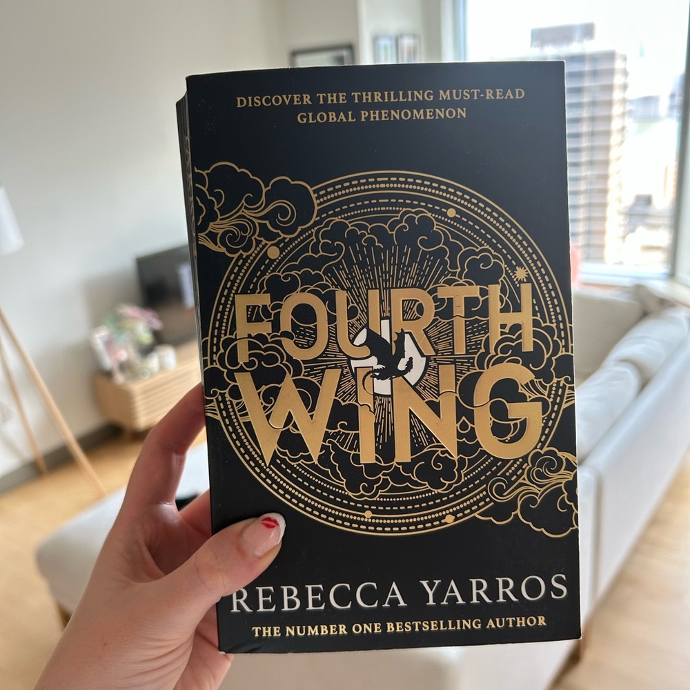 Fourth Wing Book by Rebecca Yarros